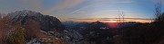 66 Alben e Val Serina nella luce e nei colori del tramonto